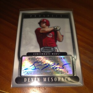 2007bowman starling prospect devinmesoraco autograph