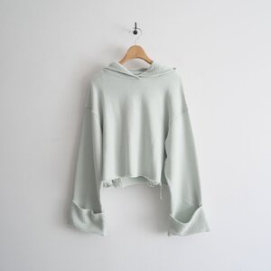 2023AW / 未使用 / KANAKO SAKAI カナコサカイ / COTTON-BLEND HOODIE フーディー 34 / 37033503017 / TOMORROWLAND購入品 / 2310-0309