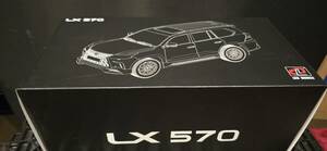 新品未使用　LCD MODELS 1/18 レクサス LX570 ブラック 完成品　オートアート　ミニカー