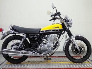 【60374】 SR400 60周年記念イエロー ストロボカラー アップハンドル・ウインカー変更 7,198km RH03J