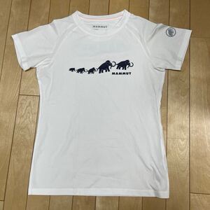 MAMMUT★マムート★Tシャツ ★半袖★レディース★Lサイズ★ホワイト★白★マンモス