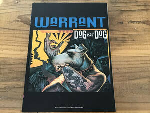 ★未使用新古品/楽譜/ウォレント/WARRENT/DOG EAT DOG/タブ譜/バンドスコア