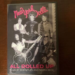 【DVD】NEW YORK DOLLS ALL DOLLED UP BOB GRUEN 検）ニューヨーク・ドールズ　　Johnny Thunders ジョニー・サンダース　PUNK