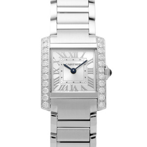 カルティエ Cartier タンク フランセーズ W4TA0020 シルバー/ローマ文字盤 新品 腕時計 レディース