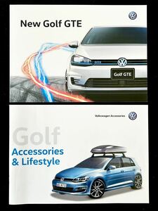 【2冊セット/カタログ /アクセサリカタログ】VW Golf GTE 2015年9月/フォルクスワーゲン ゴルフGTE/Volkswagen ゴルフ アクセサリカタログ