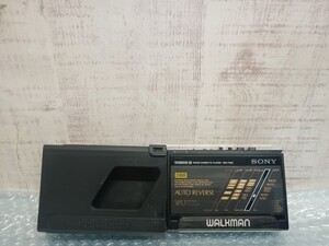 当時物　SONY ソニー　WM-F502 カセットプレーヤー　カセット　 WALKMAN　 ウォークマン　レトロ　ラジオ　ビンテージ　ジャンク