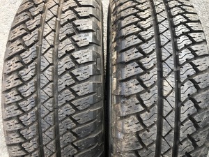 新車外し 255/70R18 BRIDGESTONE DUELER A/T RH-S ブリヂストンデューラー 2本 JEEP WRANGLER JKジープラングラー TUNDRAタンドラセコイア