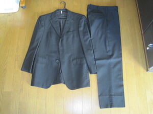 BURBERRY BLACK LABEL スーツ 36R 黒 三陽商会M相当