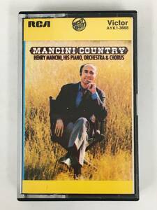 ■□T669 HENRY MANCINI ヘンリー・マンシーニ MANCINI COUNTRY マンシーニ・カントリー カセットテープ□■