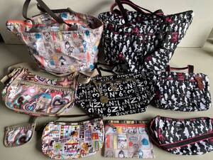 Kt210◆LESPORTSAC レスポートサック◆鞄 ハンドバック バービー/Barbie JOYRICH コラボ ショルダーバッグ ポーチ かばん レディース 