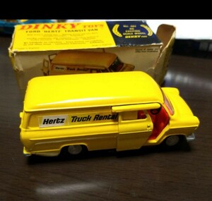 超レア　DINKY TOYS FORD HERTZ TRANSIT VAN