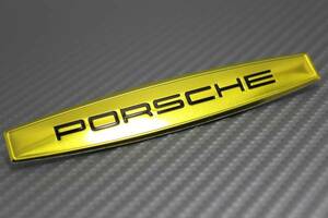 即日発送　ポルシェ　PORSCHE　　エンブレム　ゴールド　911マカンカイエンパナメーラ718ケイマン718ボクスター911GT3