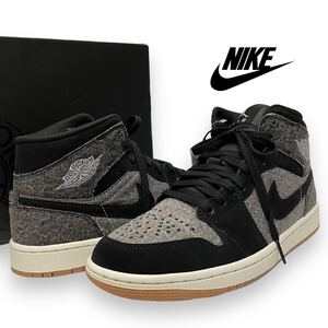 新品 正規品 HJ4363 001 Nike Air Jordan 1 Mid SE ナイキ エアジョーダン1 ミッド SE メンズ シューズ スニーカー デニム ブラック