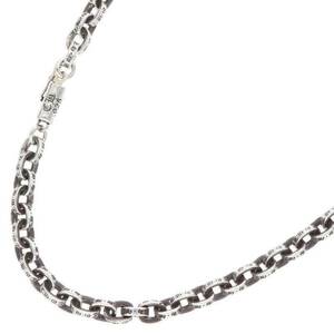 クロムハーツ Chrome Hearts PAPER CHAIN 20/ペーパーチェーン20inch サイズ:20inch シルバーネックレス 中古 SJ02