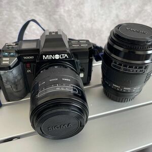 MINOLTA α 7000 本体とSIGMAレンズセット