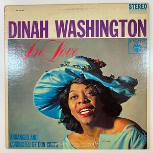 特価　dinah washington in love レコード LP SR 25180