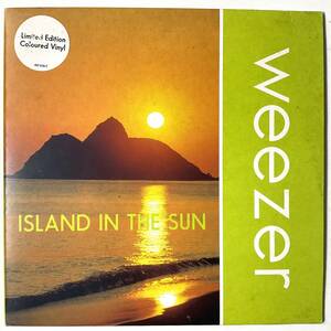 未使用新品 LIMITED *7“ EPレコード WEEZER Island In The Sun YELLOW VINYL Geffen Records 4976167 LICCA*RECORDS 085 UNPLAYED