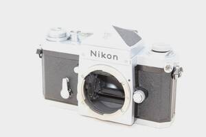 美品☆NIKON ニコン F アイレベル ボディ シルバー 使用感の少ない非常に綺麗な外観♪ ##9255