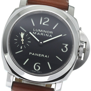 パネライ PANERAI PAM00111 ルミノールマリーナ スモールセコンド 手巻き メンズ _821240