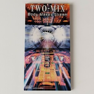 【ハガキ付8cmシングル】TWO-MIX/BODY MAKES STREAM(WPD7-10007)1999年14th/TBS系 スーパーサッカー テーマ/JUSTICE/高山みなみ/永野椎菜