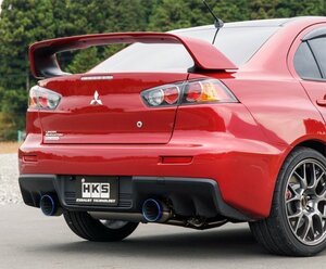 自動車関連業者直送限定 HKS Super Turbo Muffler スーパーターボ マフラー ミツビシ ランサーエボリューション X CZ4A 4B11 (31029-AM004)