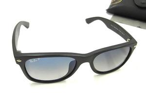 1円 ■極美品■ Ray-Ban レイバン BR2132-F ポラライズド 偏光レンズ サングラス メガネ 眼鏡 メンズ レディース ブラック系 FF7363