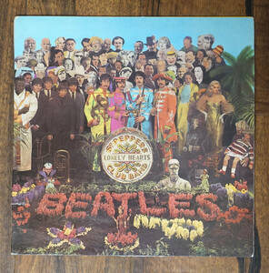 極上品! UK Original 初回 Parlophone PMC7027 Sgt. Peppers / The Beatles MAT: 1/1 完品+Wide Spine