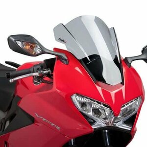 在庫あり Puig 7598H スクリーン VFR800F (14-20) [スモーク] プーチ レーシング タイプ