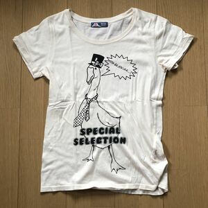 【古着BEAMSプリントレディースTシャツ】used ビームス