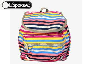 ♪新品♪LeSportsac レスポ 9808 SMALL EDIE BACKPACK ミニリュック/D327 SNAPPY♪スモールエディ