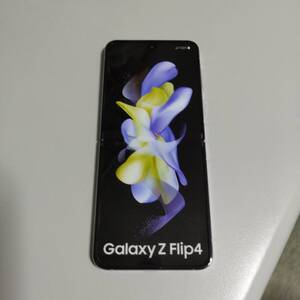 美品　スマホ　スマートフォン　モック　Galaxy Z Flip4　ボラパープル