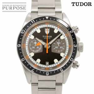 チュードル チューダー TUDOR ヘリテージ クロノグラフ 70330N メンズ 腕時計 デイト ブラック 自動巻き Heritage Chrono 90253488