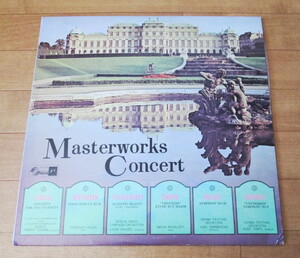 【クラッシック】MASTER WORKS CONCERT/日本Concert Hallオムニバス盤　チャイコフスキー、ショパン、モーツアルト、シューベルト 盤洗浄済