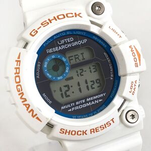 国内100本限定 LRG 10周年記念モデル 美品 CASIO カシオ G-SHOCK ジーショック FROGMAN フロッグマン 腕時計 GW-206K-7LRG ソーラー 動作OK