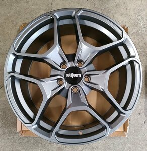 19インチホイール新品4本/１台分　アウディ.VW.ベンツ他へ　ロティフォーム rotiform HUR　アンスラ 8.5-19+45