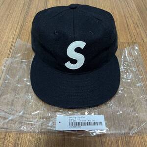 【新品 黒S 1/4 23SS Ebbets S Logo Fitted 6-Panel】 supreme エベッツ キャップ small box ボックスロゴ gold cross new era beanie