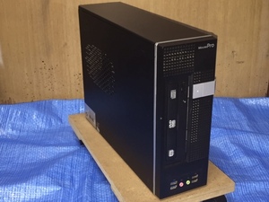 省スペース型デスクトップPC MousePro S298E /i3/8G/500G/DVD/Win10Pro 動作品、ジャンク扱い