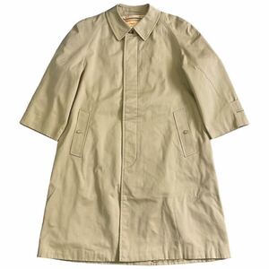 80s~ BARACUTA ライナー付き ステンカラーコート 40 REG ベージュ トレンチコート バラクータ ジャケット ヴィンテージ