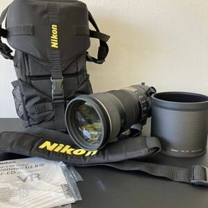 ●Nikon ニコン ED AF-S NIKKOR 300ｍｍ 1:2.8G VR レンズ ケース・取説付/日本製/望遠レンズ/カメラ/【詳細動作未確認】