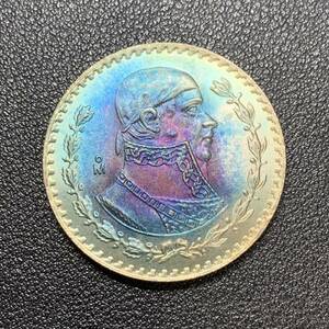 銀貨　古銭　メキシコ　1962年　ホセ・モレロス　メキシコ独立戦争　記念幣　コイン　硬貨　貿易銀