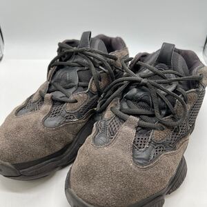 USDE　adidas YEEZY 500 utility black ART F36640 アディダス オリジナルス イージー スニーカー 中古