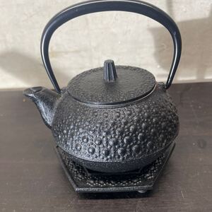 レトロ　南部鉄器　鉄瓶　急須　巌鑄