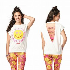 【正規品・新品】Mサイズ★ZUMBA・ズンバ★Dreamer Open Back Top