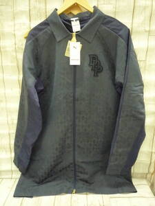 Ua8958-169♪【80～100】未使用に近い PUMA × DAPPER DAN JACKET プーマ ダッパーダン Mサイズ 23SP-I ネイビー