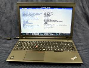 起動確認のみ(ジャンク扱い) Lenovo ThinkPad L540 CPU:Celeron 2950M RAM:2G HDD:無し (管:KP339