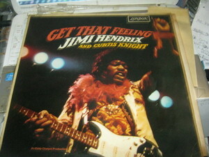 JIMMI HENDRIX AND CURTIS KNIGHT ジミヘンドリックス / GET THAT FEELING イギリス盤LP