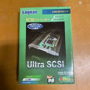 【1円スタート】Logitec SCSIインターフェースボード　LHA-521UB ベースモデル (IVF ボードのみ) 未使用品 8-492