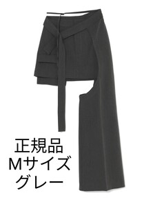 正規品 melt the lady メルトザレディ string mini skirt pants Mサイズ グレー　ザレッドスレッド　THE RED THREAD