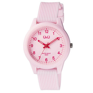 シチズン 腕時計 アナログ 日本製ムーブメント 10気圧防水 ウレタンベルト ピンク 男女兼用 V01A-022VK/6318