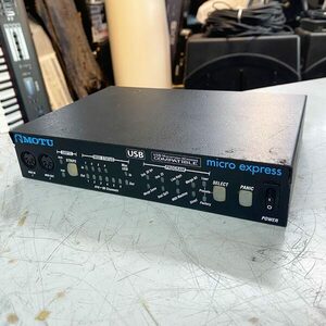 MOTU micro express MIDIインターフェイス USB MIDI Interface